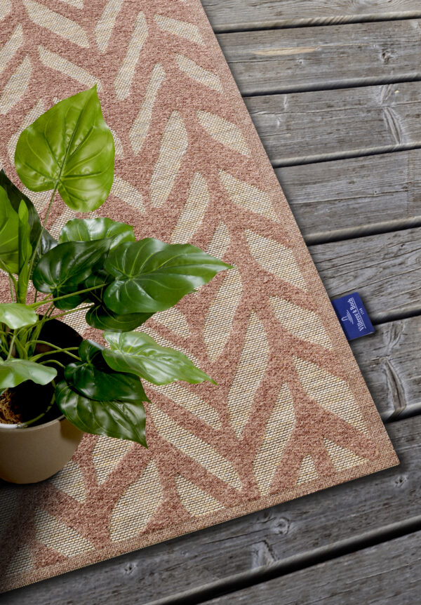 Villeroy & Boch 1883 Utomhus  Georgette Natural Copper matta i färgen Brun gjord i materialet 100% Återvunnen Polyester