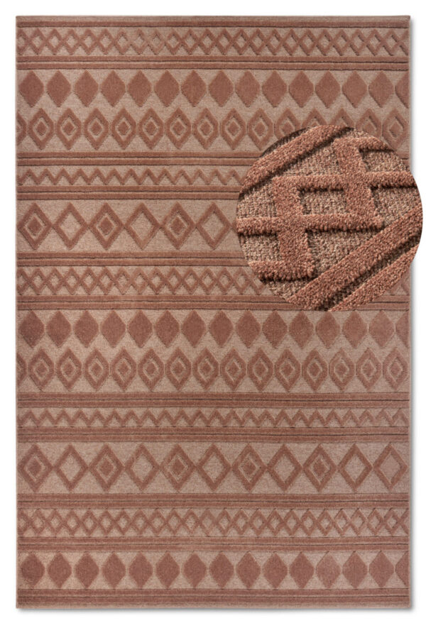 Villeroy & Boch 1879   Catherine Natural Copper matta i färgen Brun gjord i materialet 100% Återvunnen Polyester
