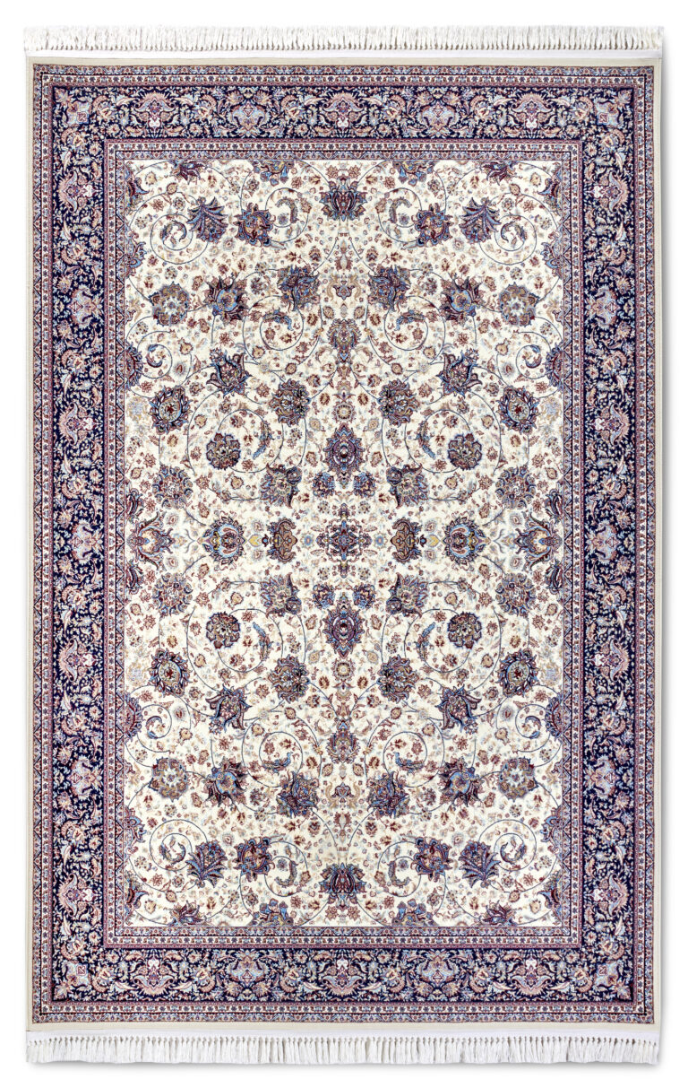 Villeroy & Boch 1870   Alfred Cream Blå matta i färgen Cream gjord i materialet 100% Polypropylen