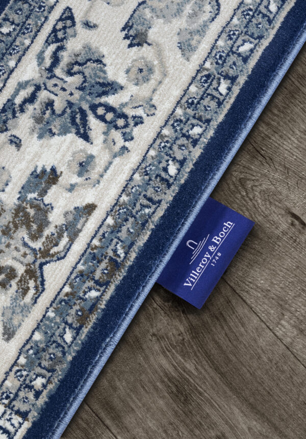 Villeroy & Boch 1869   Jehanne Blå Cream matta i färgen Blå gjord i materialet 100% Polypropylen
