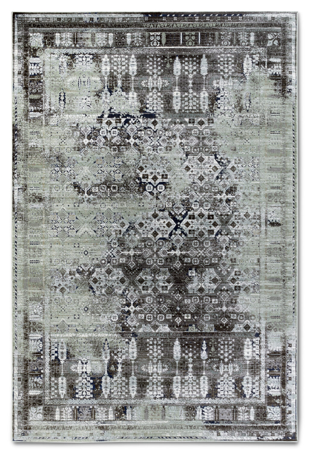 Villeroy & Boch 1809   Agnes Ljus Grön Multi matta i färgen Grön gjord i materialet 100% Polyester