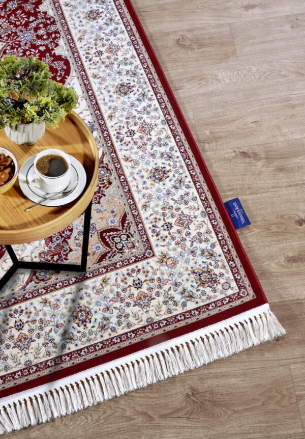 Villeroy & Boch 1870   Etienne Röd Cream matta i färgen Röd gjord i materialet 100% Polypropylen
