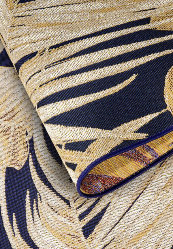 Villeroy & Boch 1767 Utomhus  Oktavie Dark Blå Gold matta i färgen Guld gjord i materialet 30% Polyester
