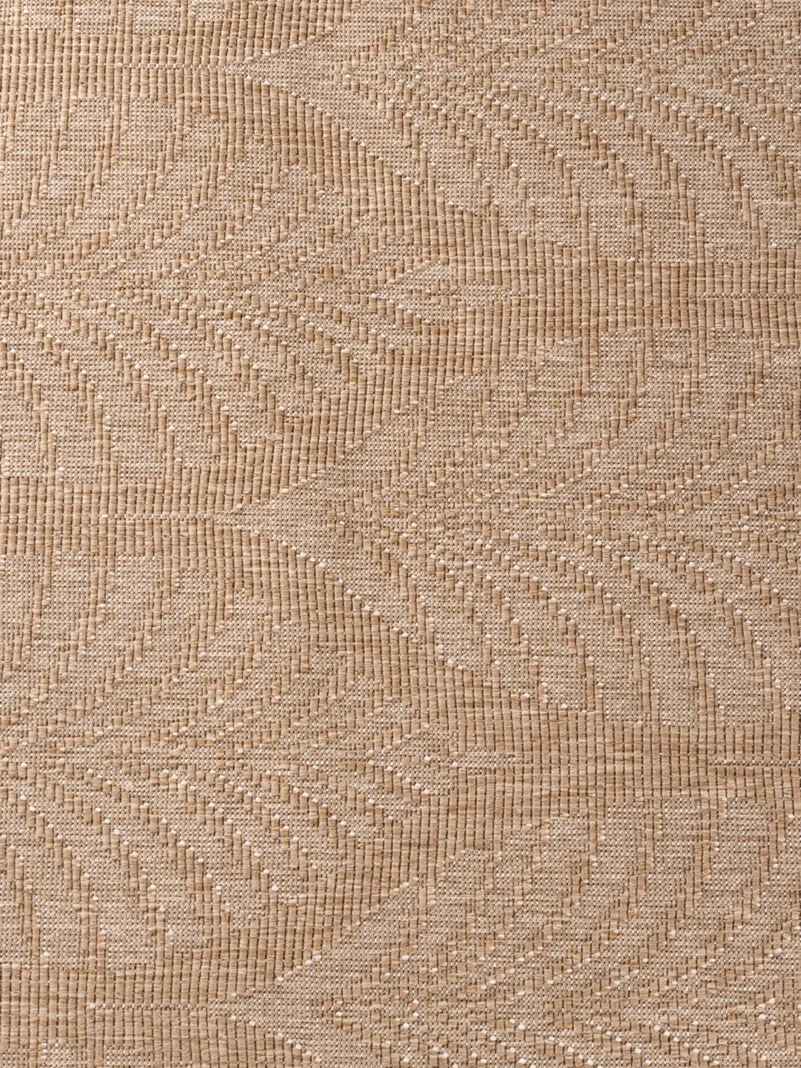 Utomhus matta - Liora Jute-Vit Rund matta i färgen Brun gjord i materialet 100% Polypropylen