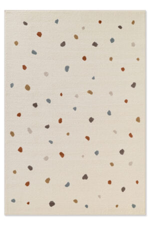 Barnmatta - Funny Dots Cream-multi