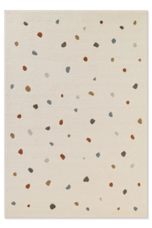 Barnmatta - Funny Dots Cream-multi