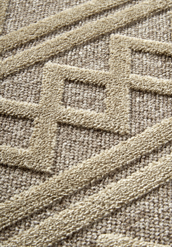 Villeroy & Boch 1879   Catherine Natural Grå Beige matta i färgen Beige gjord i materialet 100% Återvunnen Polyester