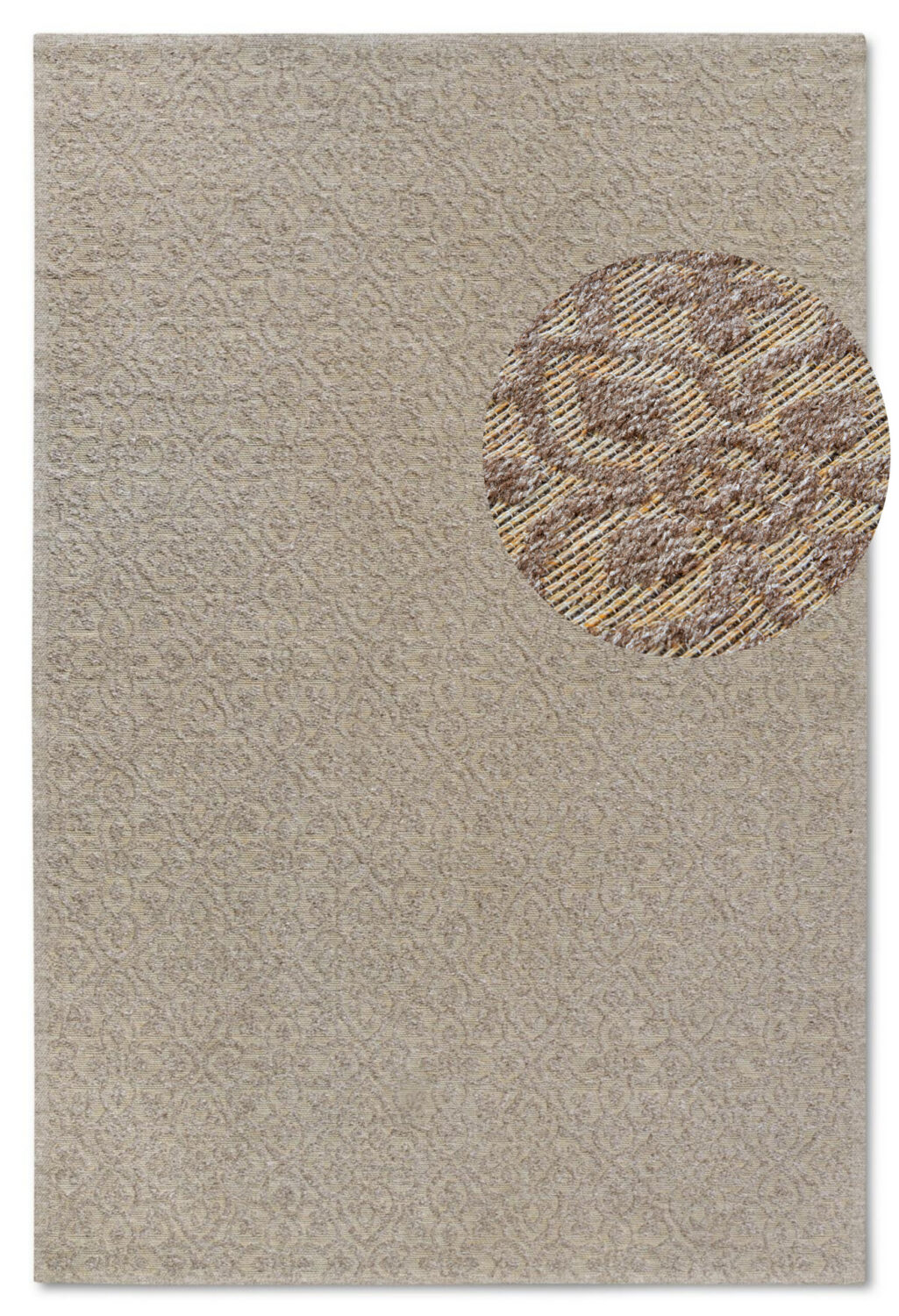 Villeroy & Boch 1883 Utomhus  Julie Natur Beige matta i färgen Beige gjord i materialet 100% Återvunnen Polyester