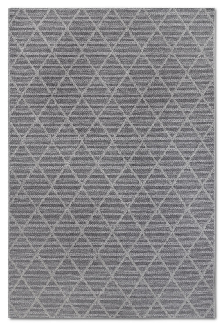 Villeroy & Boch 1843 Ull Maria Nature Grå Brun matta i färgen Grå gjord i materialet 100%  Ull