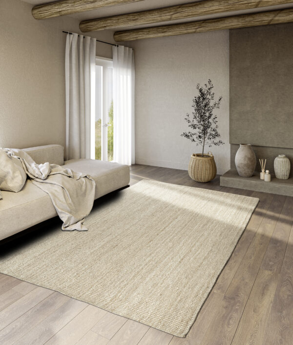 Villeroy & Boch 1791 Jute  Rosalie Natural White matta i färgen Beige gjord i materialet 100% Jute