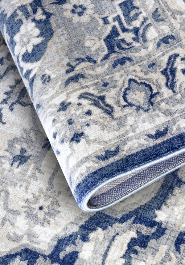 Villeroy & Boch 1869   Gabrielle Cream Blå matta i färgen Blå gjord i materialet 100% Polypropylen