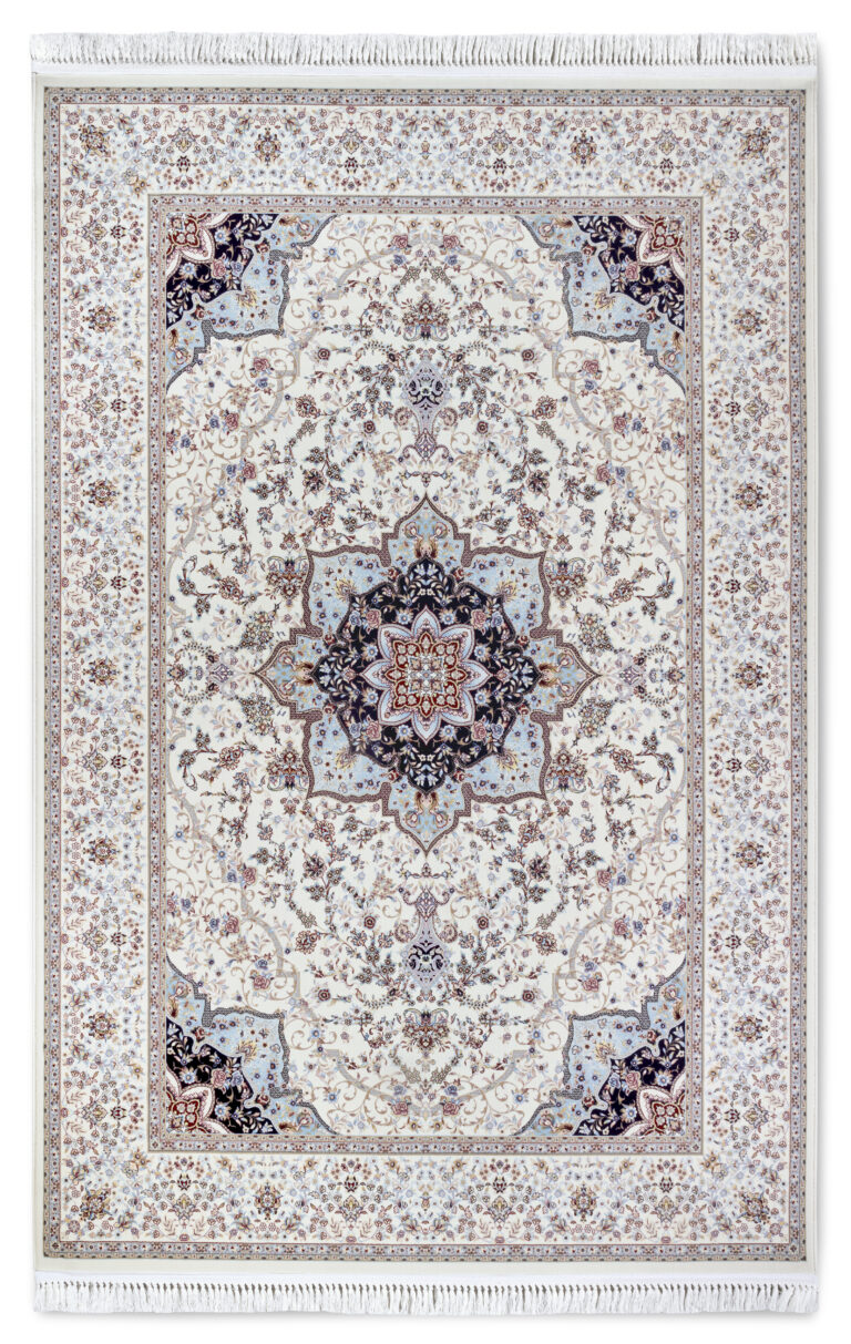 Villeroy & Boch 1870   Etienne Blå Cream matta i färgen Cream gjord i materialet 100% Polypropylen