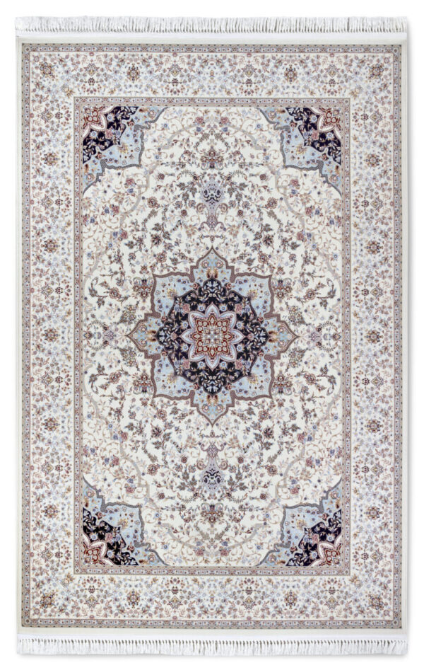 Villeroy & Boch 1870   Etienne Blå Cream matta i färgen Cream gjord i materialet 100% Polypropylen