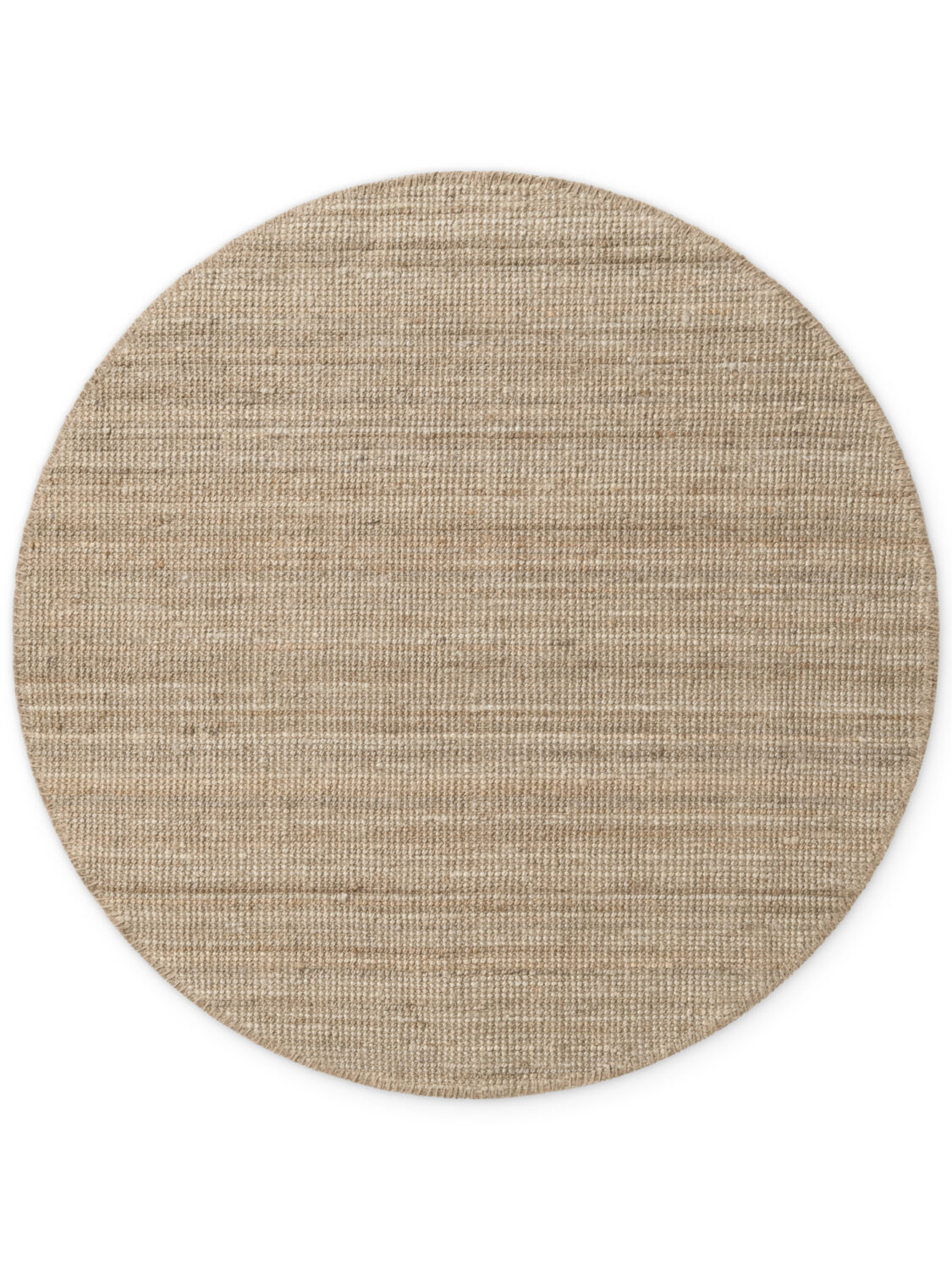 Jute Matta -  Jaipur Natural Brun rund matta i färgen Brun gjord i materialet 100% Jute
