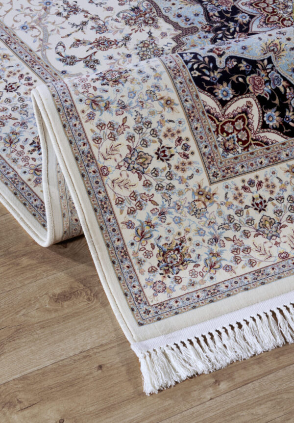 Villeroy & Boch 1870   Etienne Blå Cream matta i färgen Cream gjord i materialet 100% Polypropylen