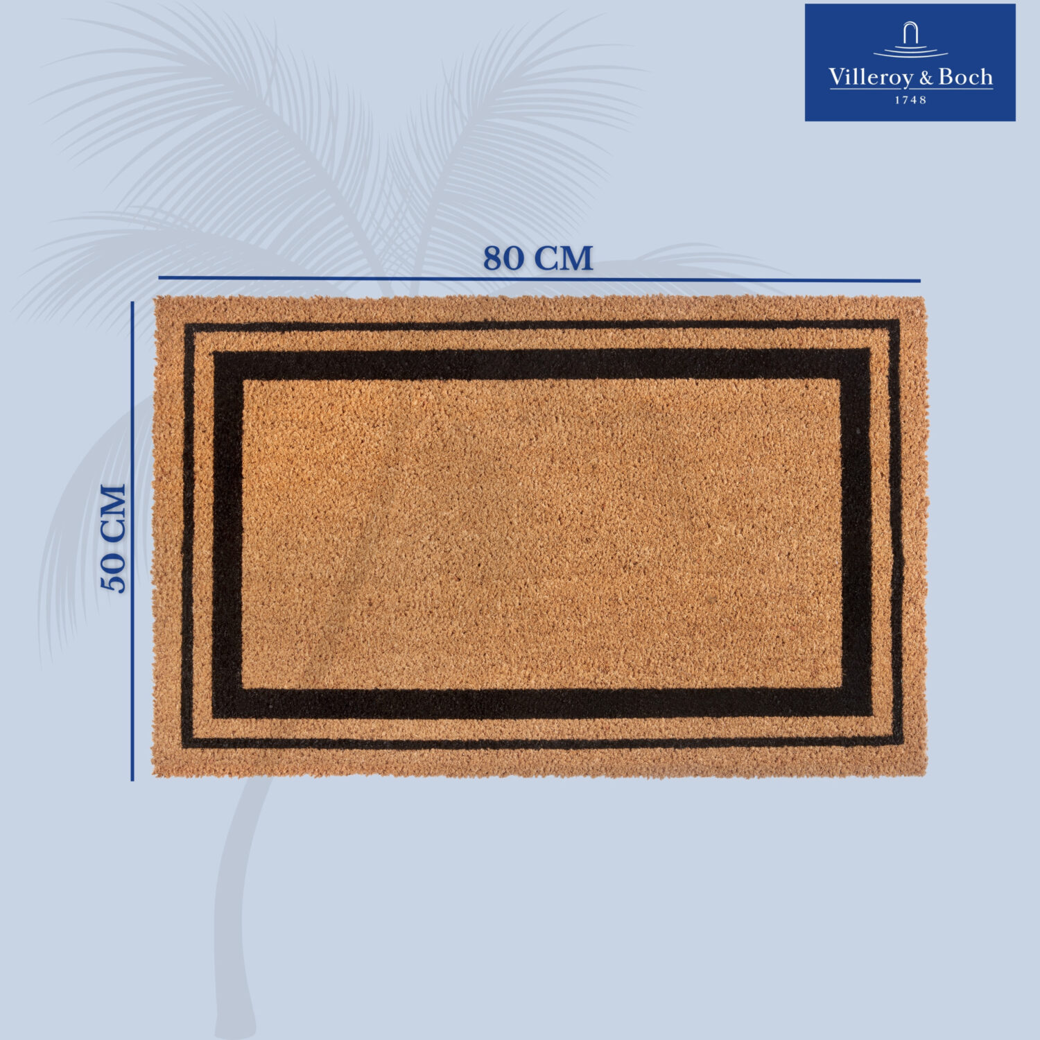 Villeroy & Boch 1856 Dörrmatta Cocos Porte Gaspard matta i färgen Cocos gjord i materialet 100% Coconut