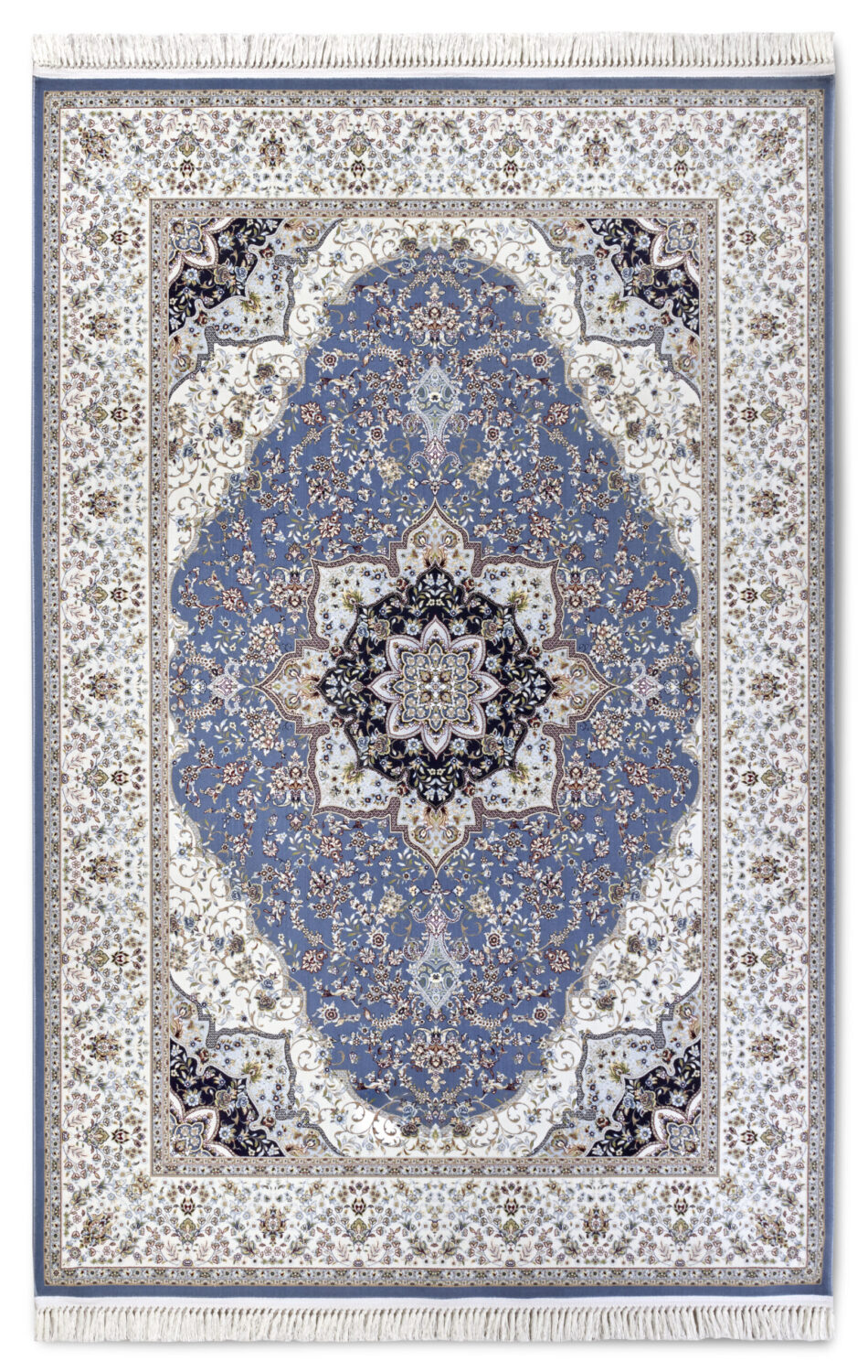 Villeroy & Boch 1870   Etienne Ljus Blå Cream matta i färgen Blå gjord i materialet 100% Polypropylen