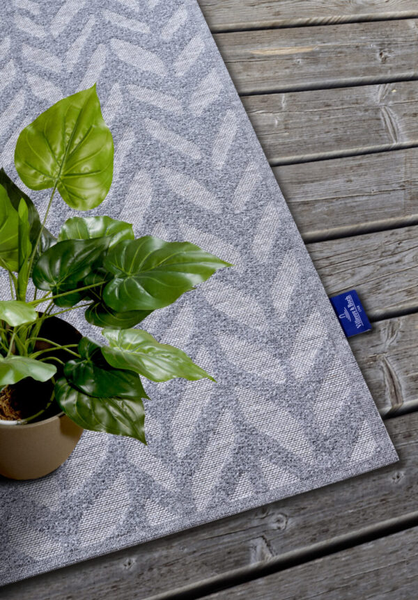 Villeroy & Boch 1883 Utomhus  Georgette Grå matta i färgen Grå gjord i materialet 100% Återvunnen Polyester