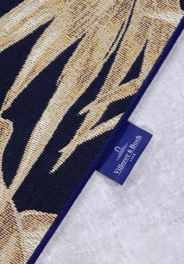 Villeroy & Boch 1767 Utomhus  Oktavie Dark Blå Gold matta i färgen Guld gjord i materialet 30% Polyester