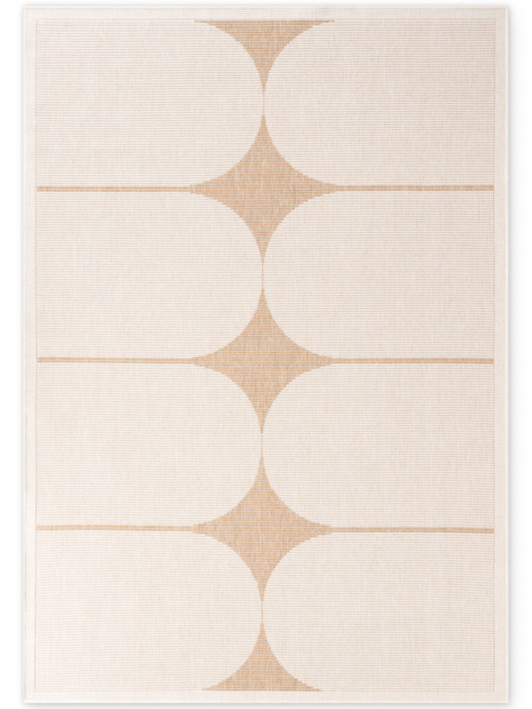 Utomhus matta - Bowen Jute-vit