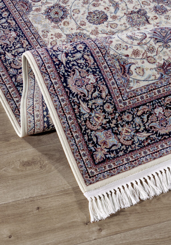 Villeroy & Boch 1870   Alfred Cream Blå matta i färgen Cream gjord i materialet 100% Polypropylen