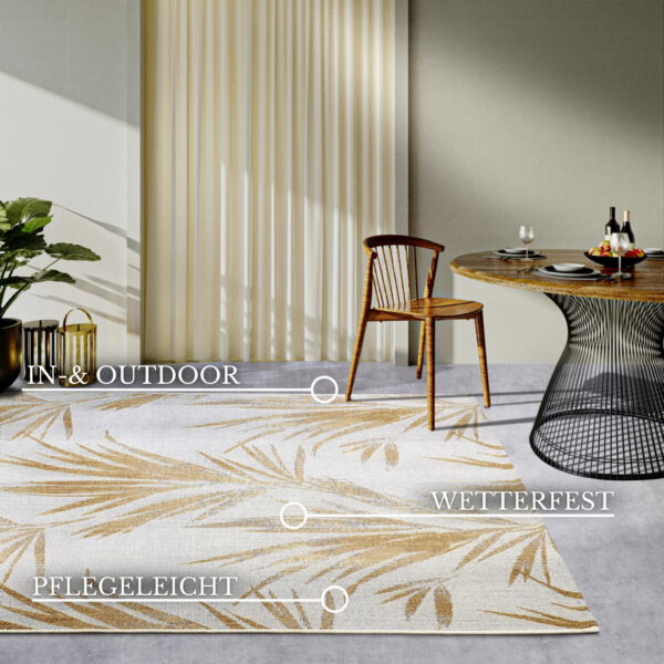 Villeroy & Boch 1767 Utomhus  Leonie Cream Gold matta i färgen Guld gjord i materialet 30% Polyester