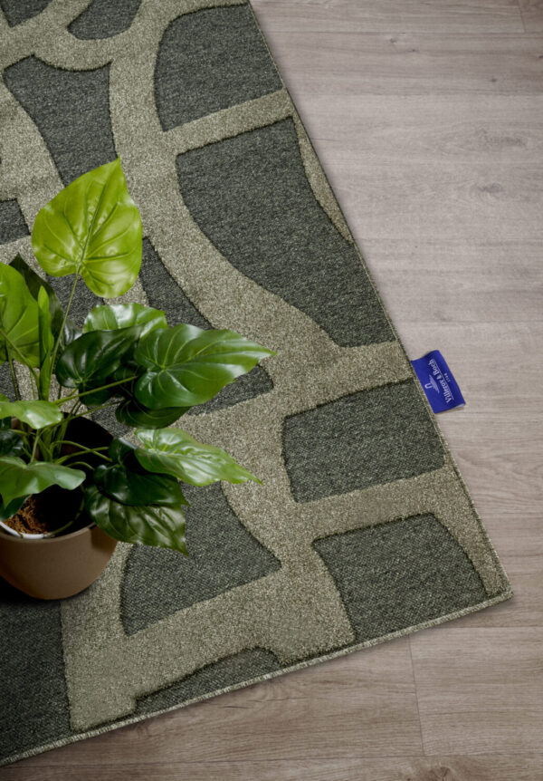 Villeroy & Boch 1879   Therese Jungle Grön matta i färgen Grön gjord i materialet 100% Återvunnen Polyester