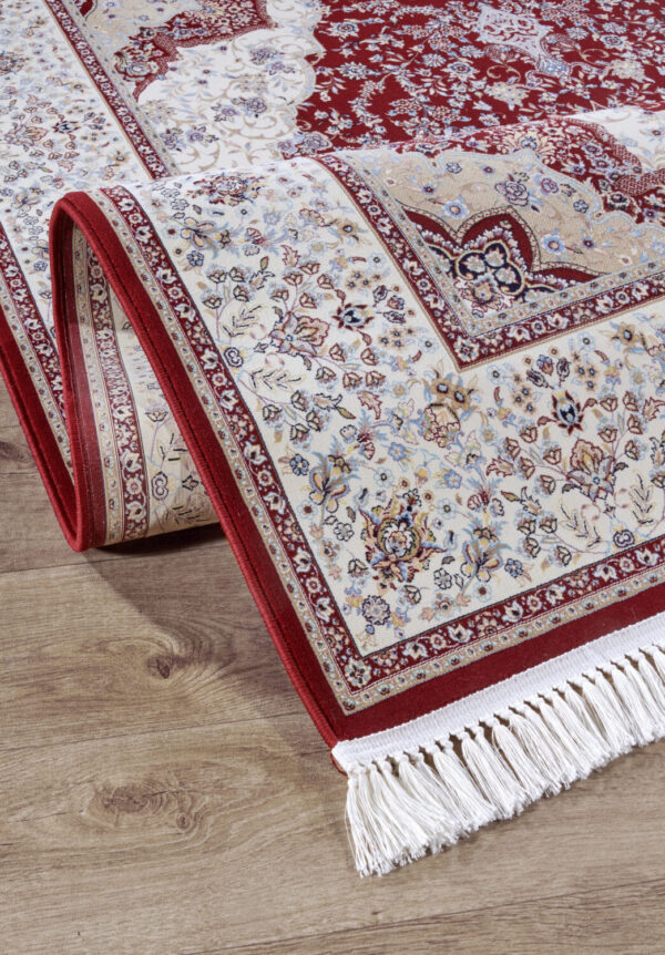 Villeroy & Boch 1870   Etienne Röd Cream matta i färgen Röd gjord i materialet 100% Polypropylen