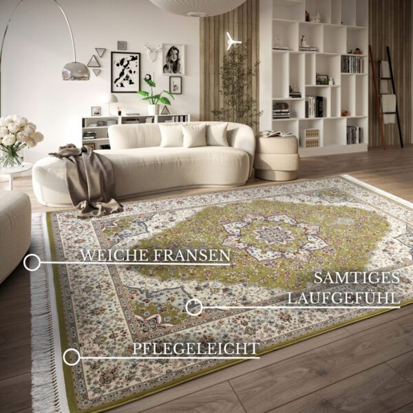 Villeroy & Boch 1870   Etienne Grön Cream matta i färgen Grön gjord i materialet 100% Polypropylen