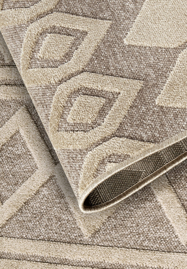 Villeroy & Boch 1879   Catherine Natural Grå Beige matta i färgen Beige gjord i materialet 100% Återvunnen Polyester