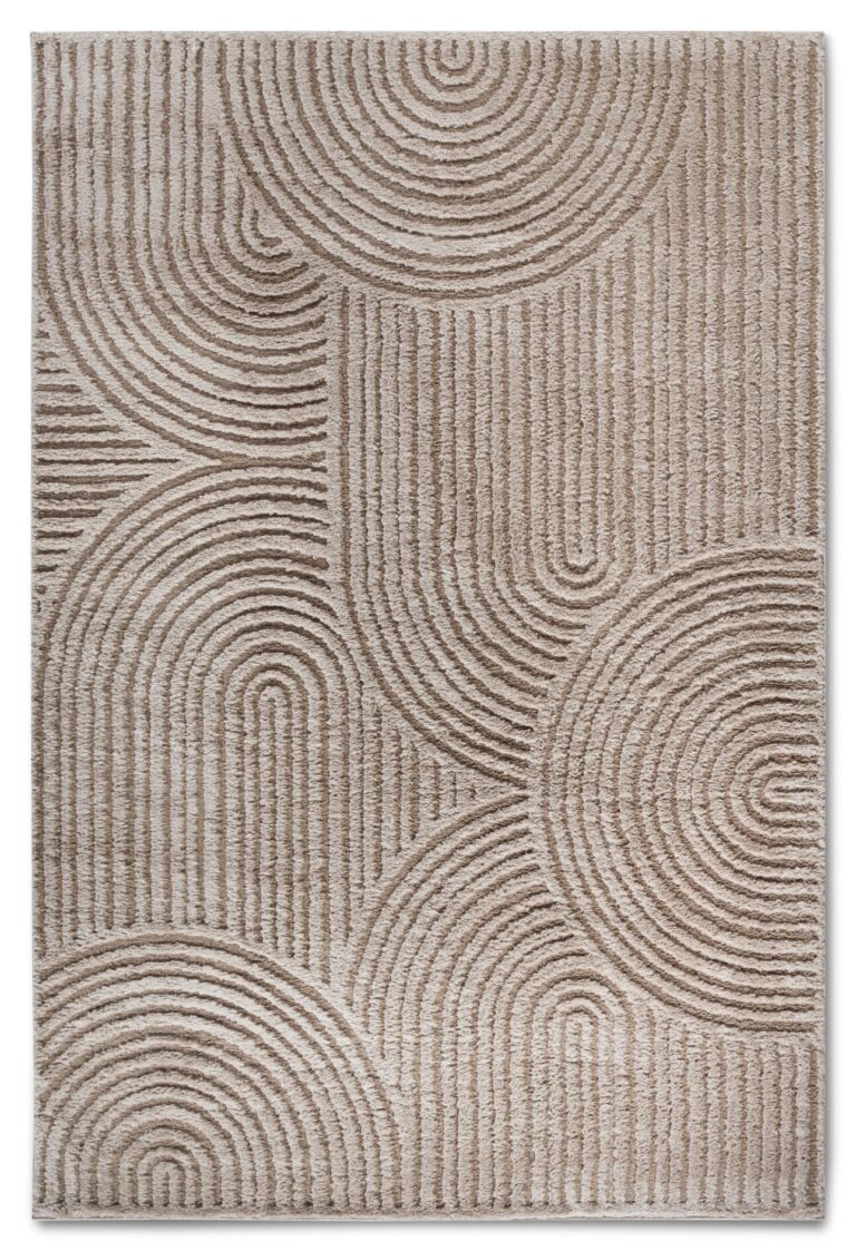Elle Decoration Gallery Högluggad Matta Chappe Beige