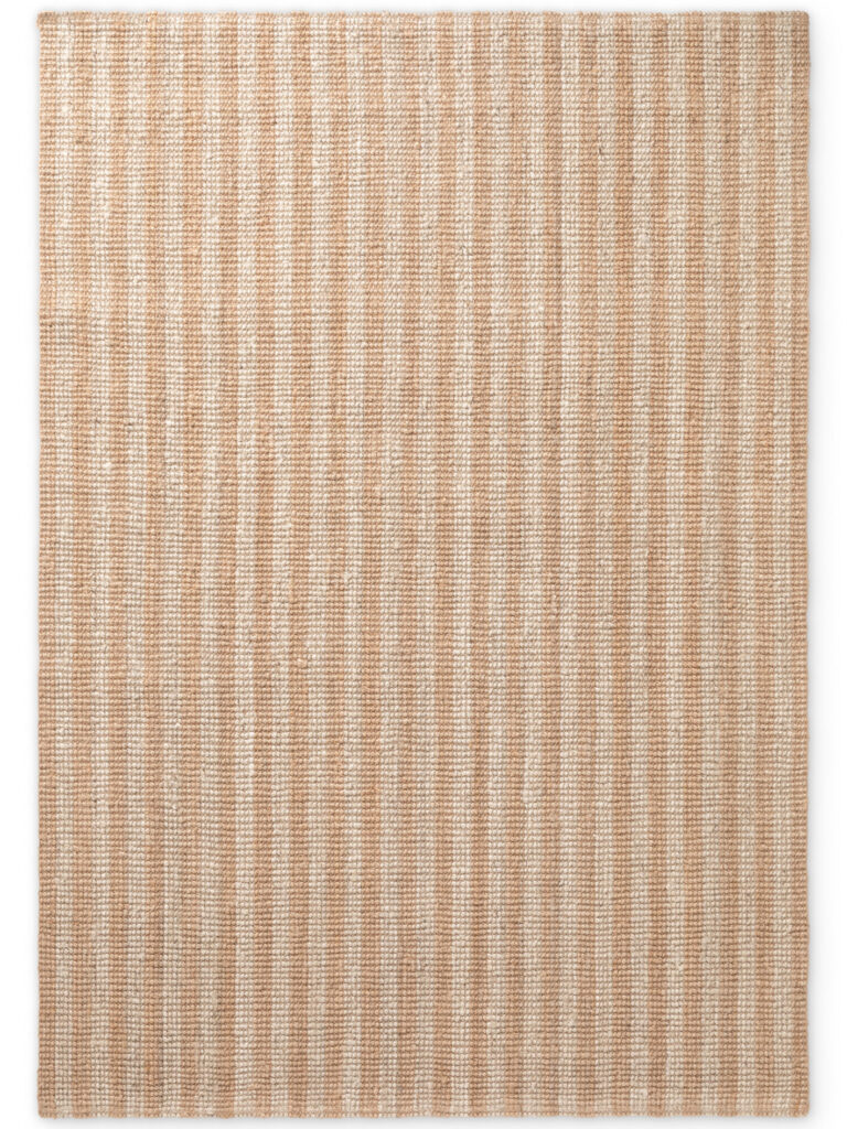 Elle Decoration Harvest Jutematta Bärnsten Natur Elfenben Guld