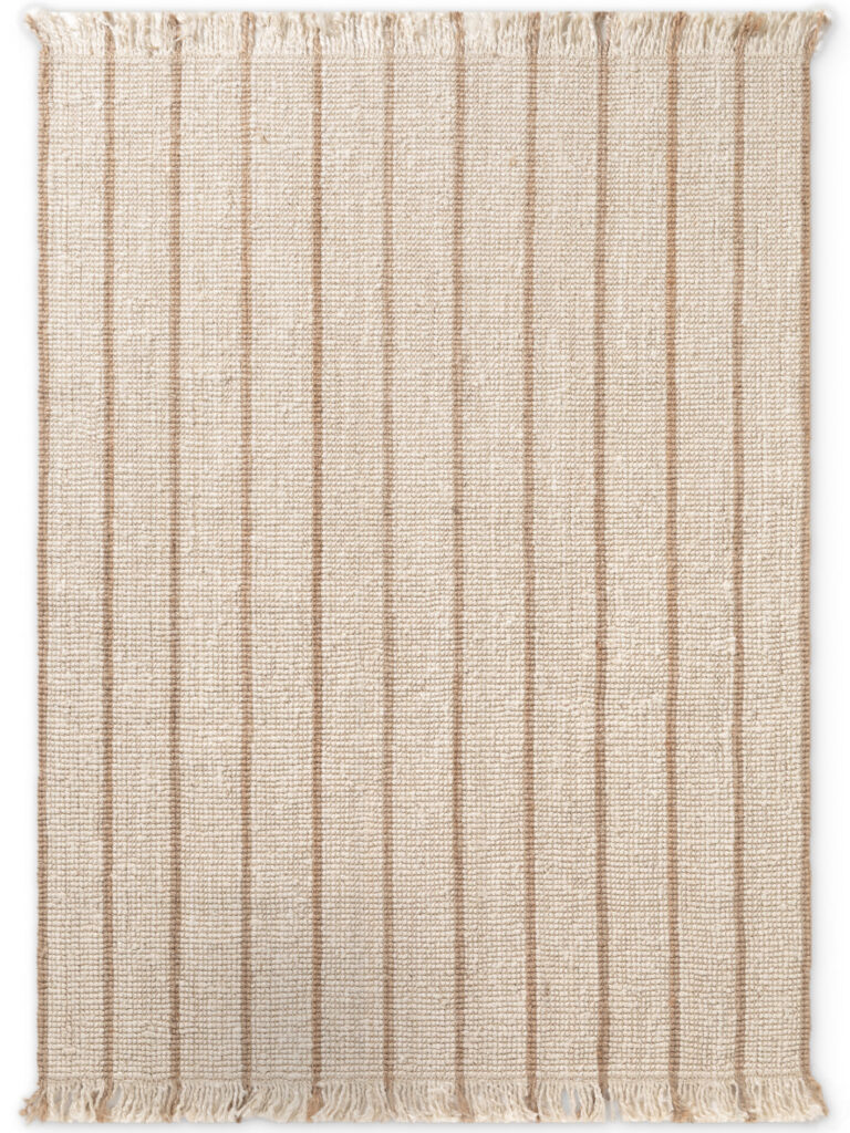 Elle Decoration Harvest Jutematta Sierra Natur Elfenben Guld