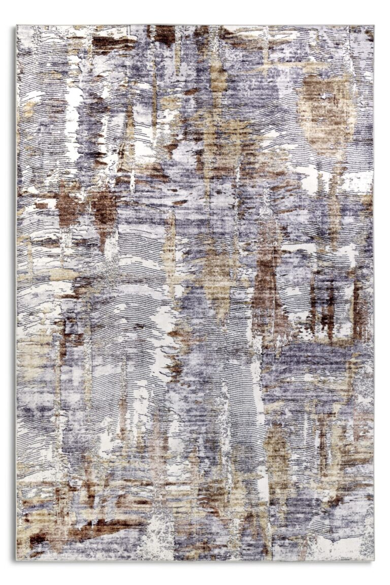 ELLE Decoration Imagination Kortluggad Matta Malard Koppar Guld