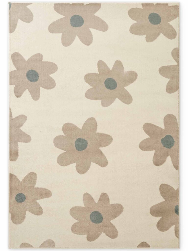Hanse Home Adventures Barnmatta Bloomy Creme Beige