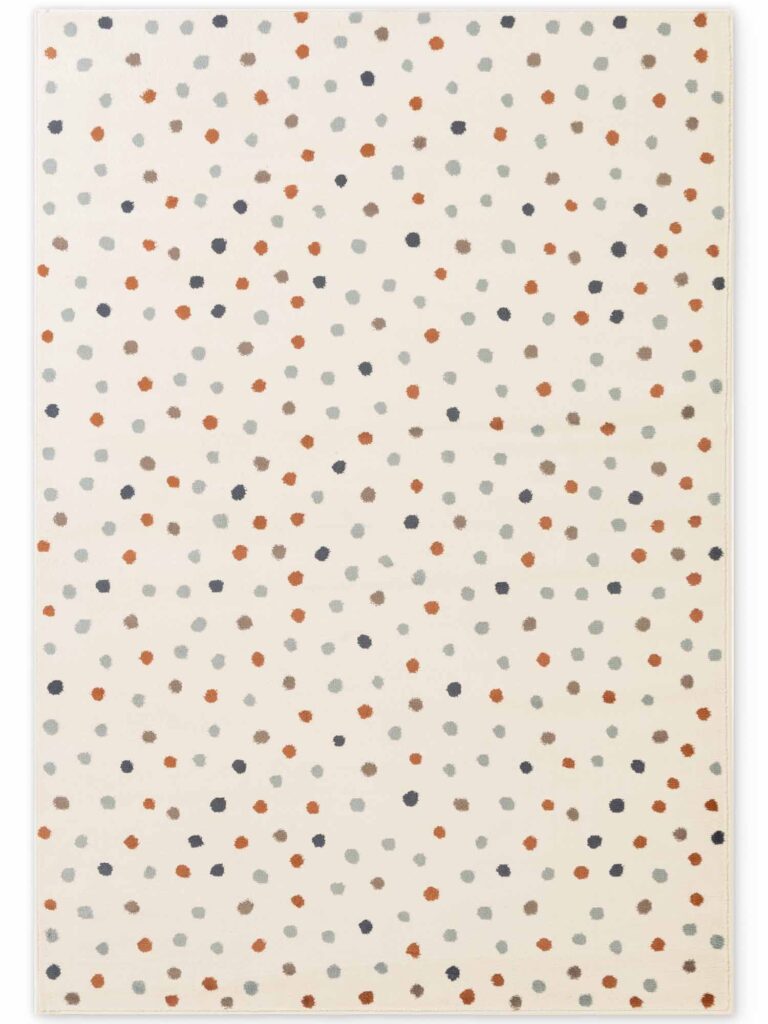 Hanse Home Adventures Barnmatta Konfetti Creme Multi