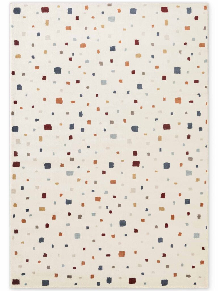 Hanse Home Adventures Barnmatta Roliga Rutor Creme Multi