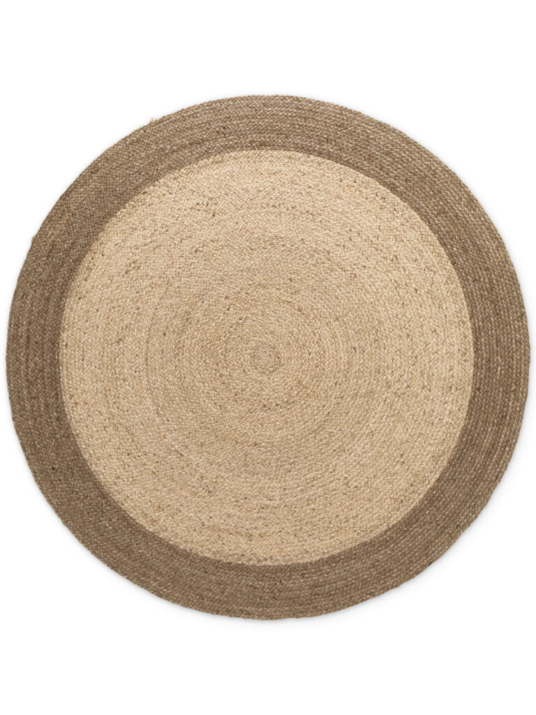 Hanse Home Looma Jutematta Rund Looma Natur Elfenben Greige