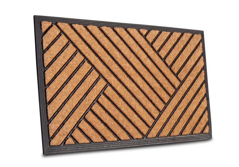 Hanse Home Mix Mats Dörrmatta Gummi Kokos Crossings 45x75 cm - Svart-kokos