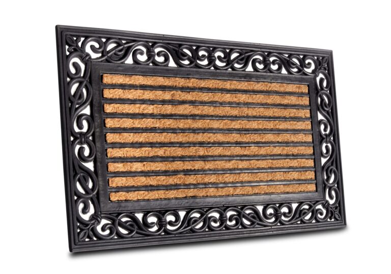 Hanse Home Mix Mats Dörrmatta Gummi Kokos Panama 45x75 cm - Svart-kokos