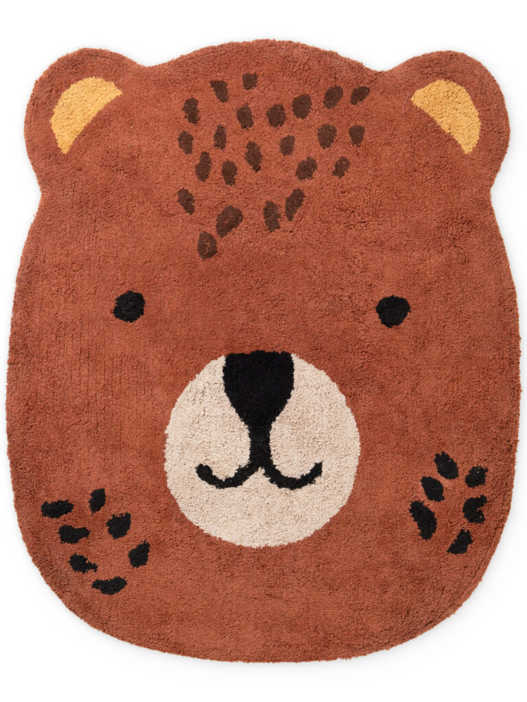 Hanse Home Snuggle Barnmatta Berry 120x149 cm - Brun-multi