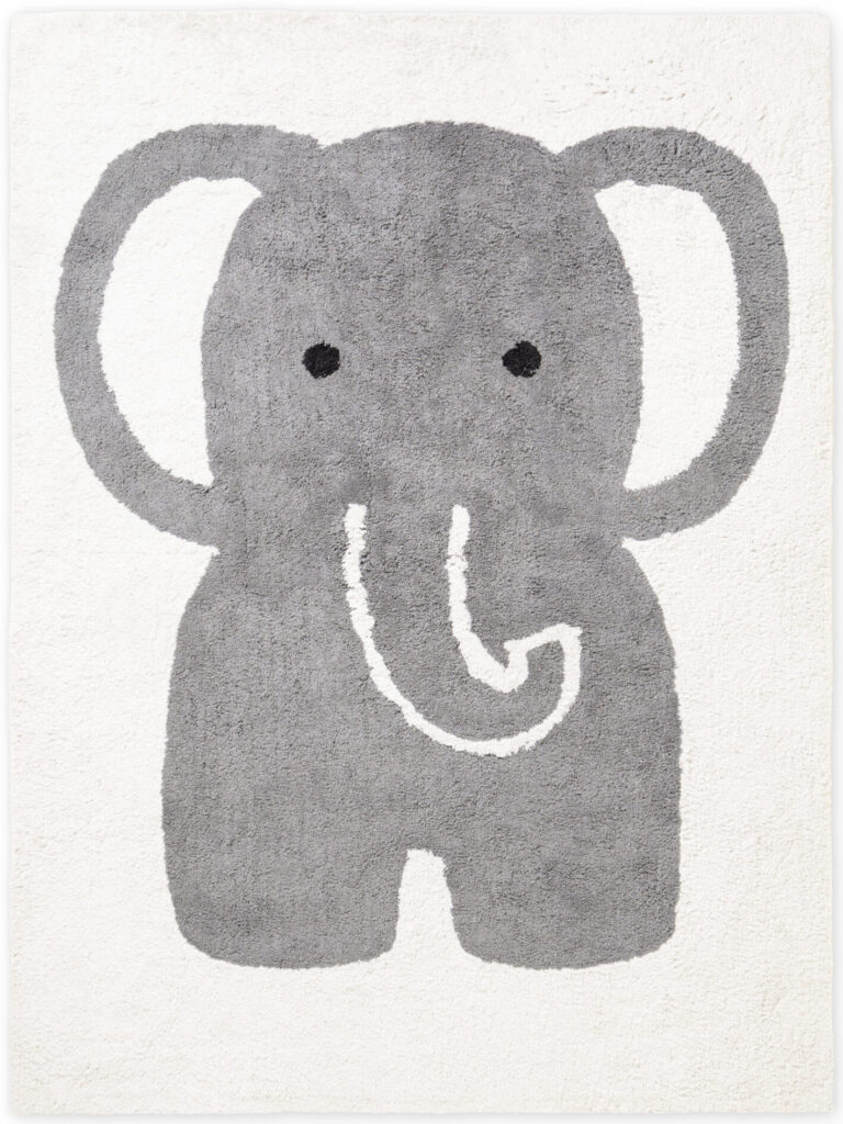 Hanse Home Snuggle Barnmatta Emil 140x200 cm - Creme-grå