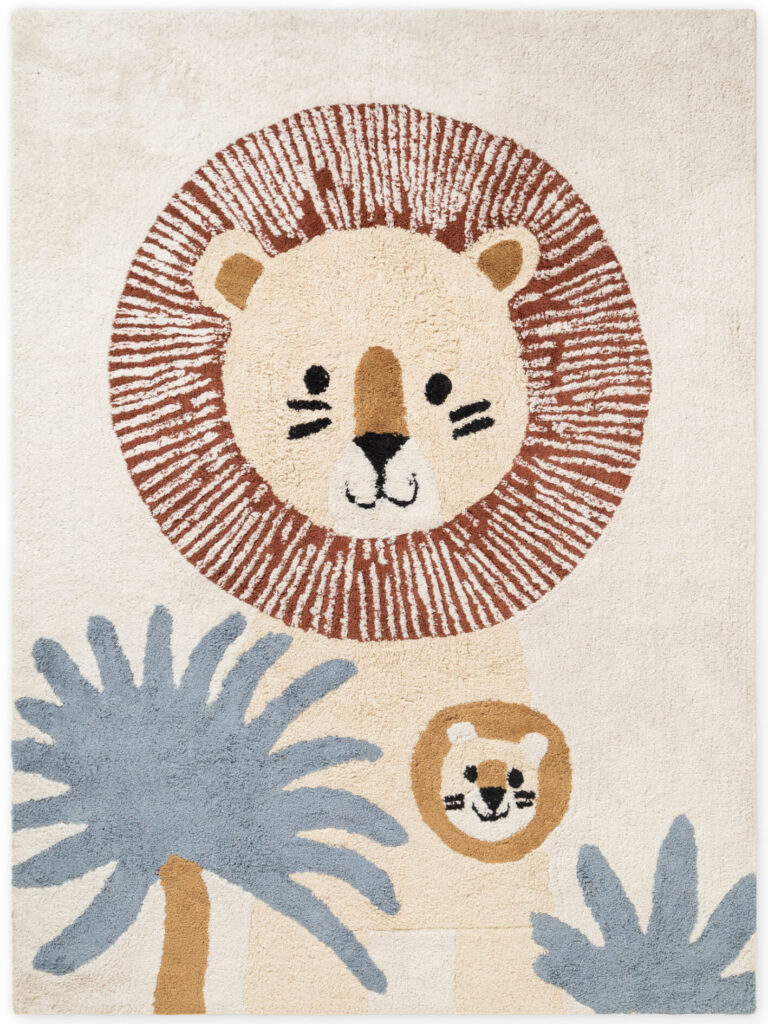Hanse Home Snuggle Barnmatta Leander Cremefärgad 140x200 cm - Multi