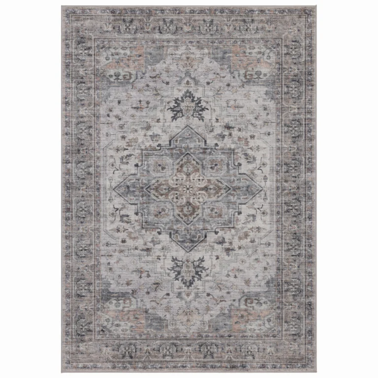 Inka Tvättbar Vintage matta 1144 - Beige