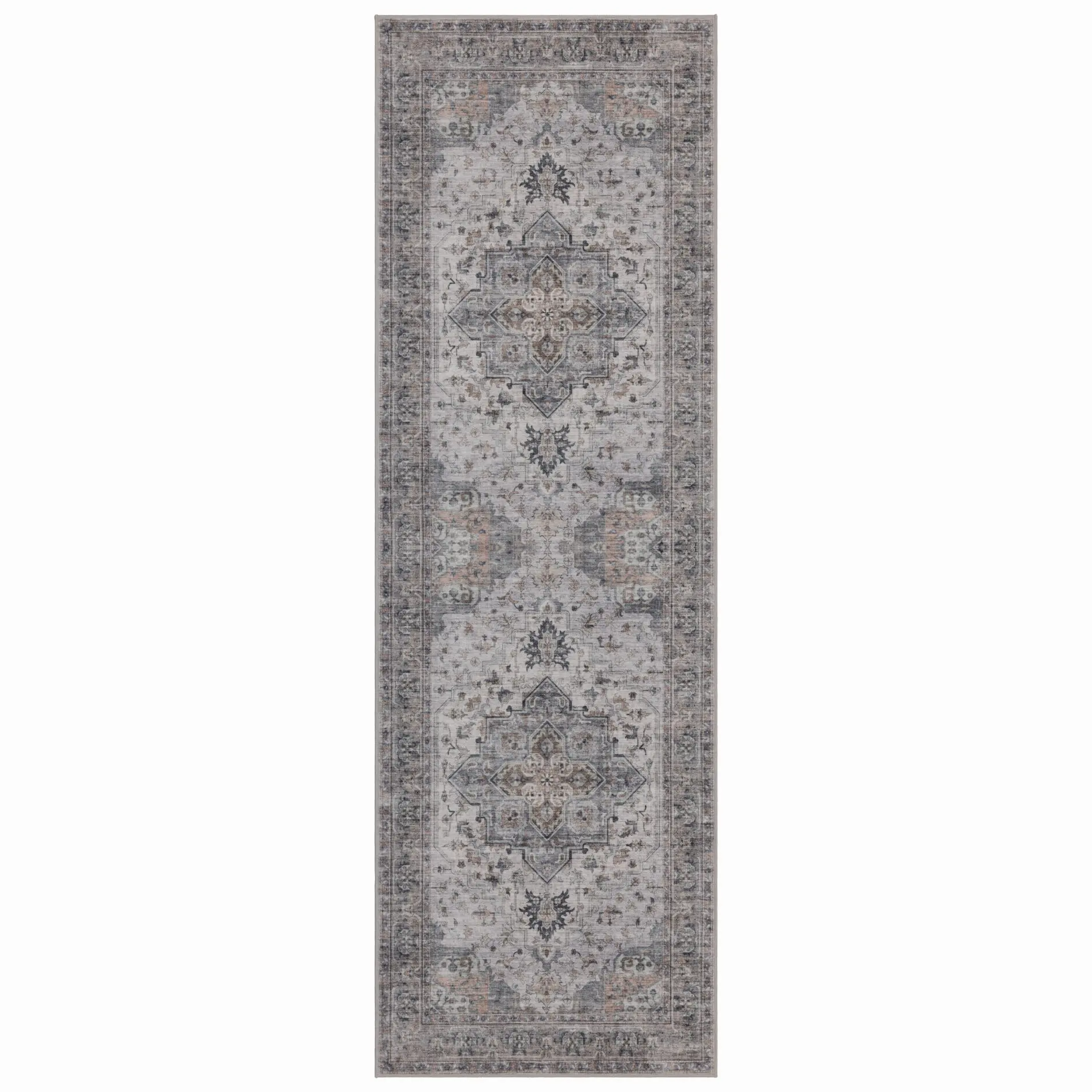 Inka Tvättbar Vintage matta 1144 - Beige