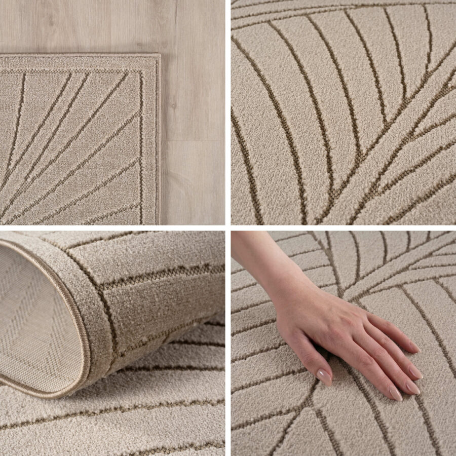 Nova 1203 Inomhus- och utomhusmatta - Beige - Bild 6