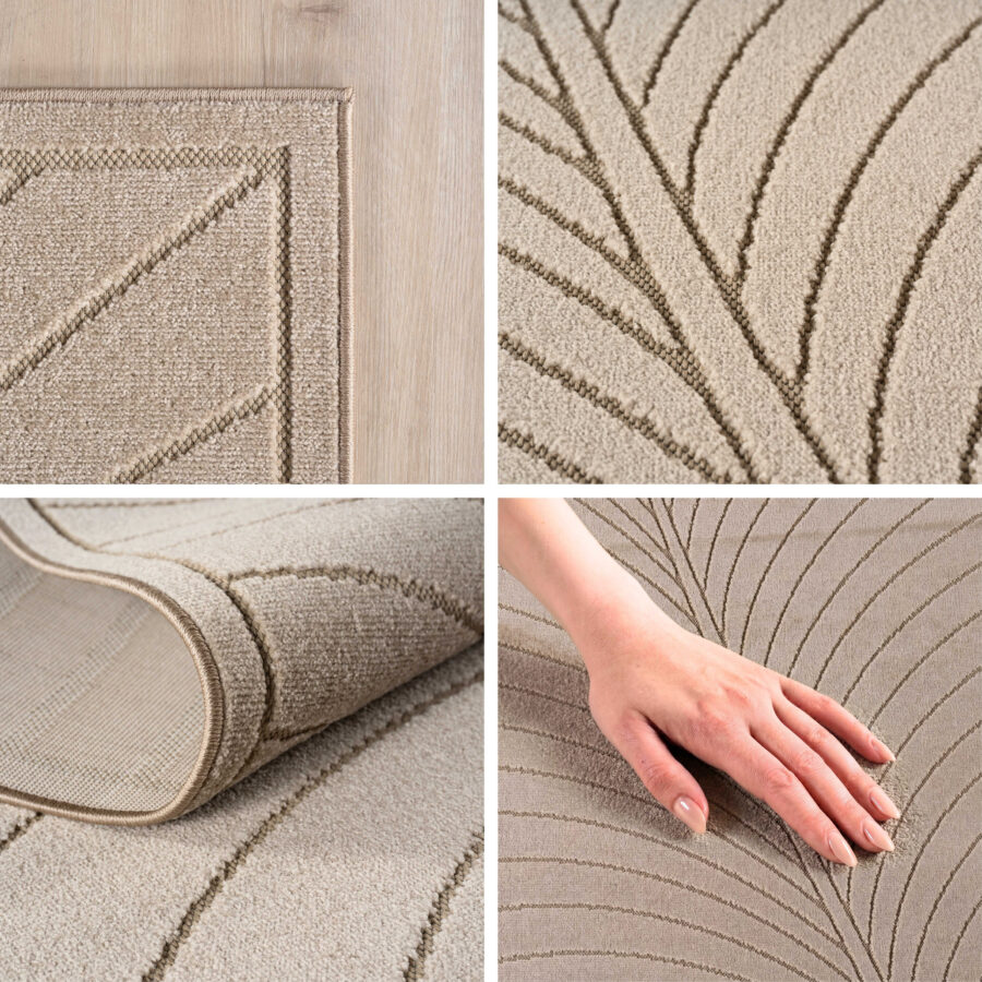 Nova 1204 Inomhus- och utomhusmatta - Beige - Bild 6