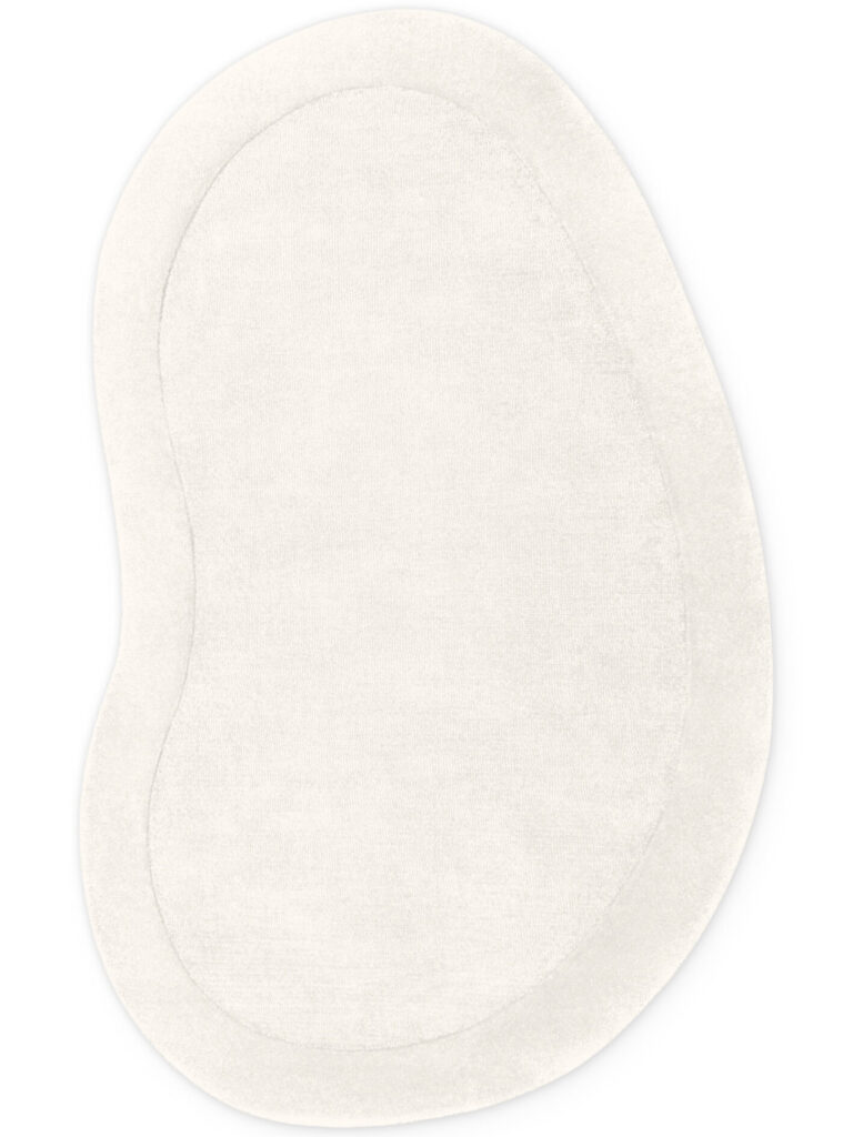Villeroy & Boch 1812 Ullmatta Organisk Form Kivi 125x200 cm - Natur-creme