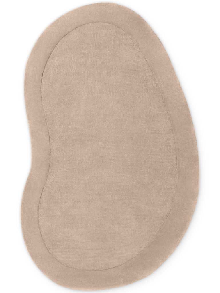 Villeroy & Boch 1812 Ullmatta Organisk Form Kivi 125x200 cm - Naturbeige