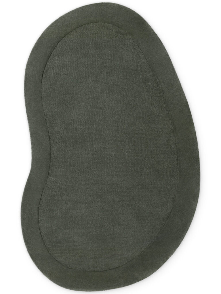 Villeroy & Boch 1812 Ullmatta Organisk form Kivi 125x200 cm - Naturgrön